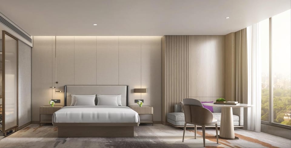 Bed, Photo of the whole room, Seating area, Bedroom