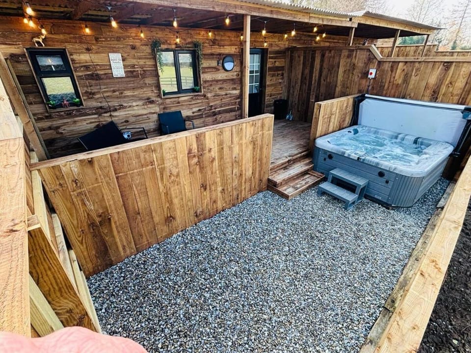 The Hideaway Cabin with Hot Tub Cabin in Wicklow, Co. Wicklow, Ireland