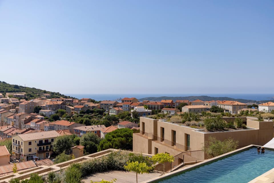 Natural landscape, City view, Pool view, Sea view