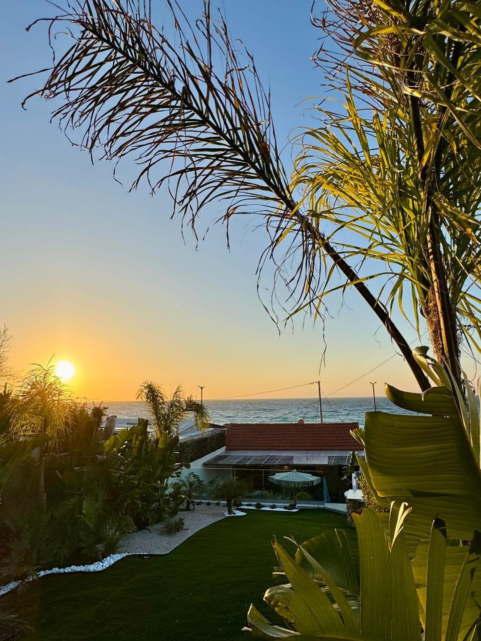 Natural landscape, Beach, Sea view, Sunset