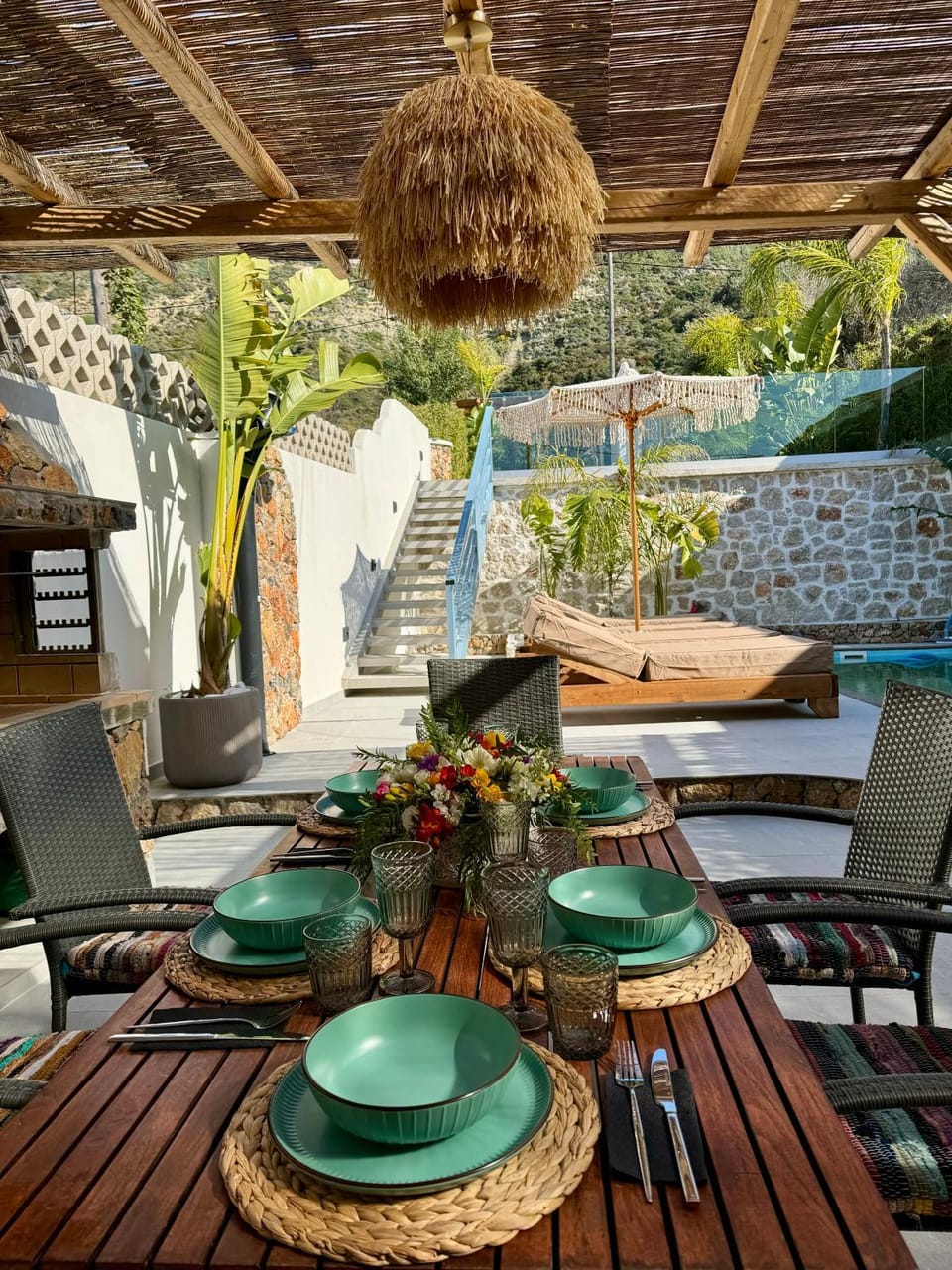 Garden, Dining area, Garden view