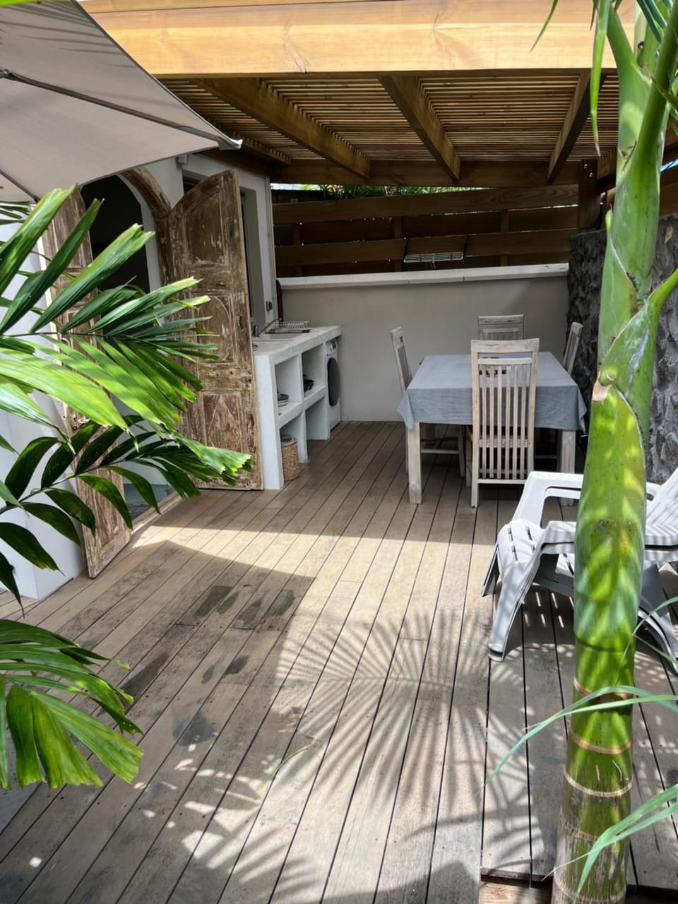 Paillote Plume Bleue House in Saint-Leu
