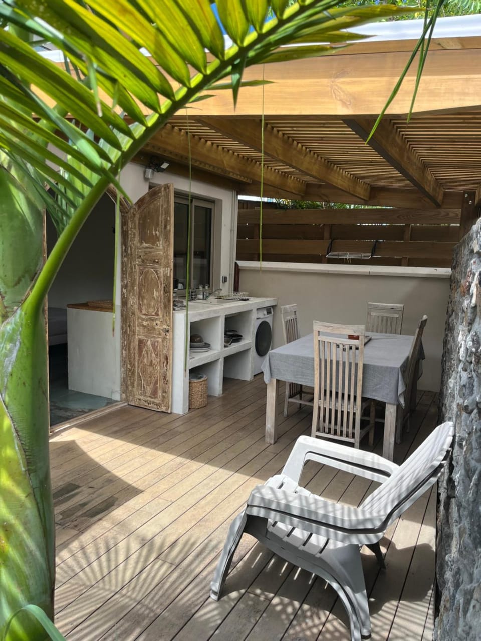 Paillote Plume Bleue House in Saint-Leu