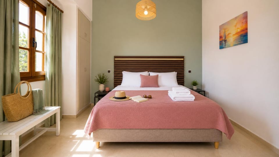 Photo of the whole room, Bedroom
