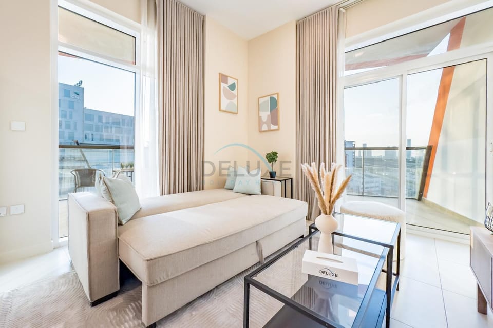 Bed, Living room, Seating area