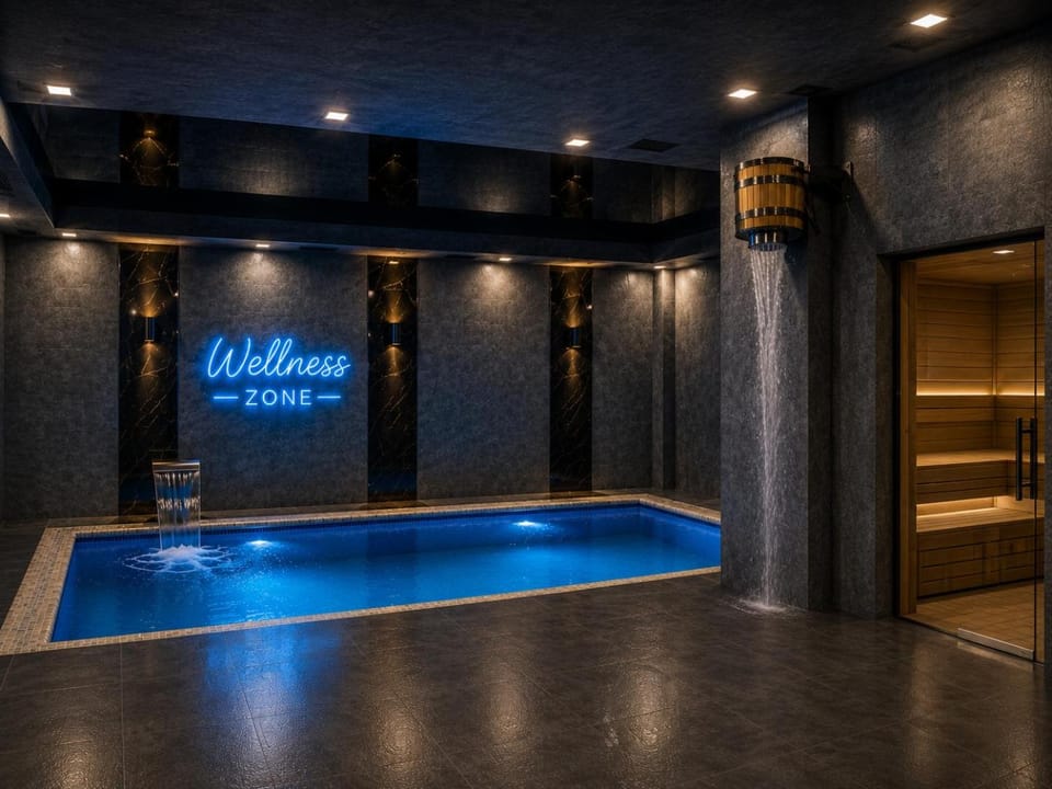 Pool view, Swimming pool