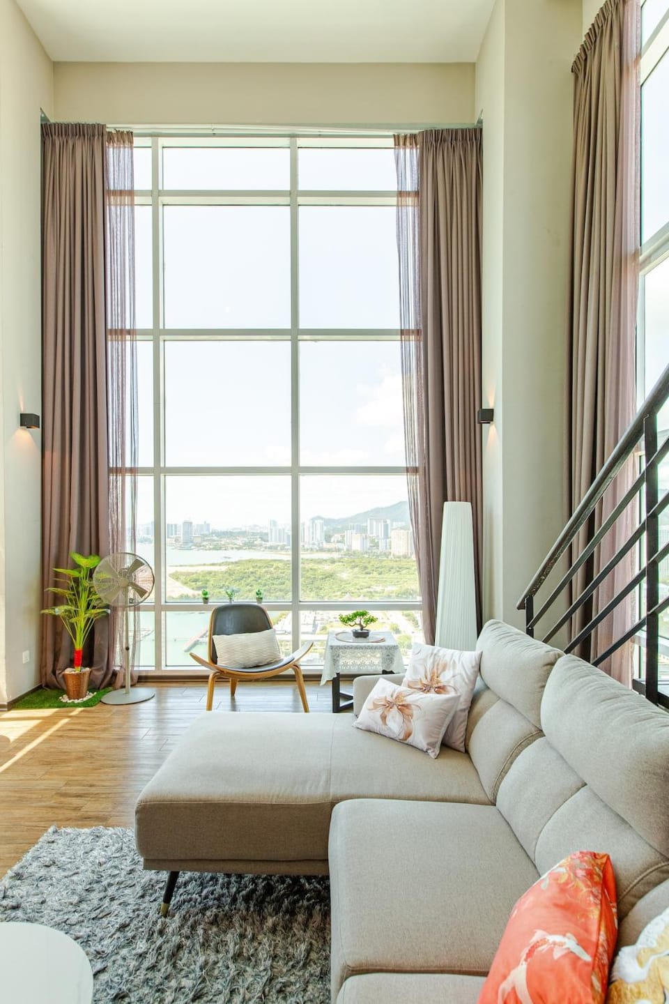 Penang Oceanview Loft Apartment in George Town