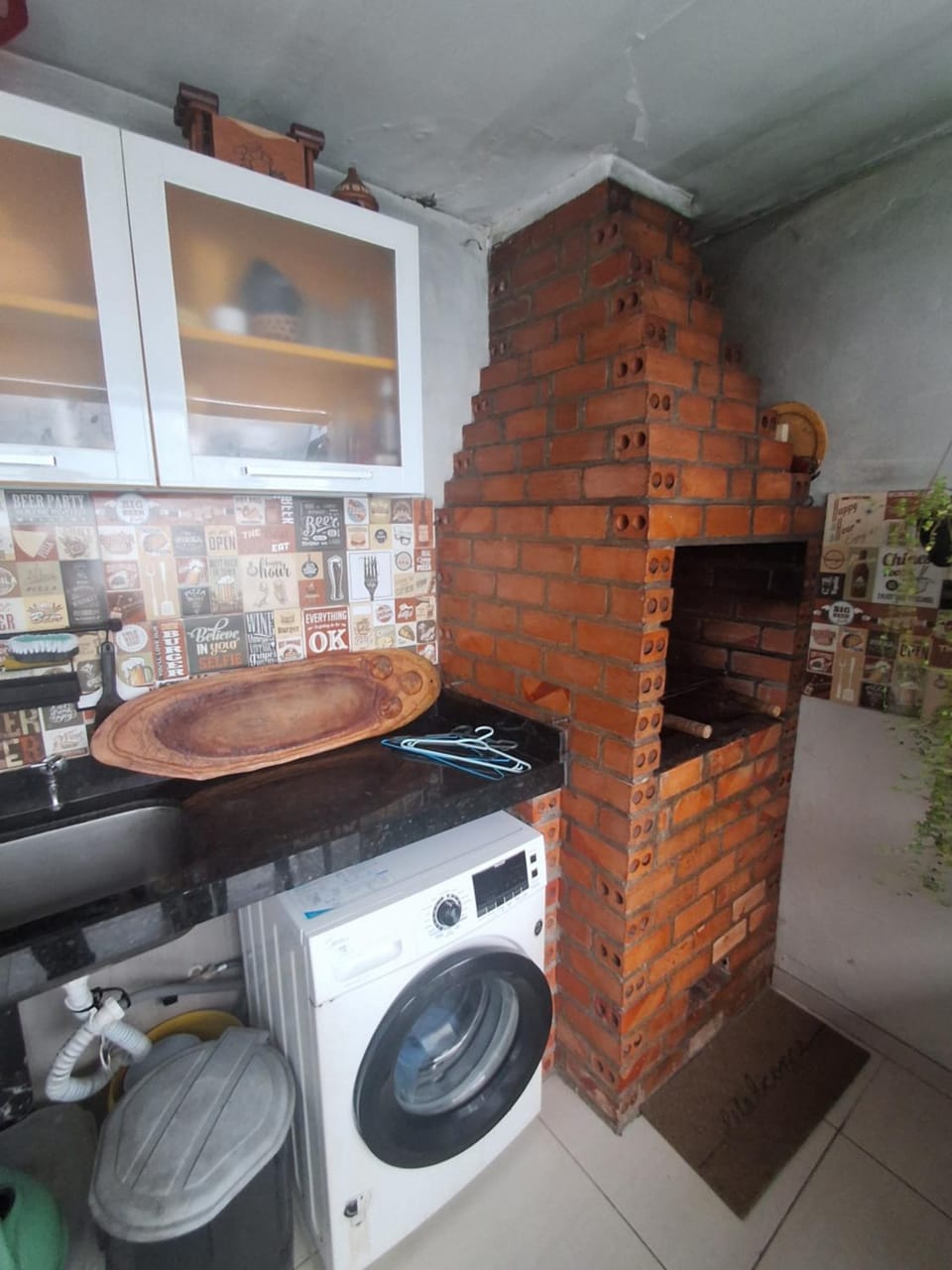 BBQ facilities, washing machine