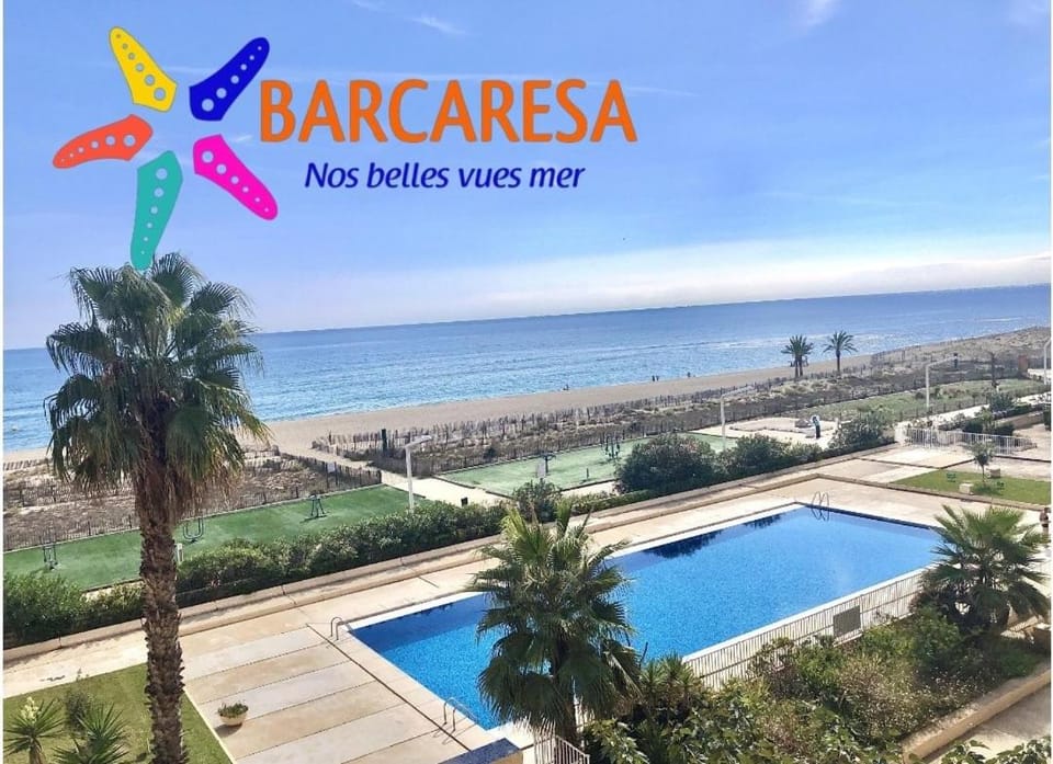 Property logo or sign, Beach, Sea view, Swimming pool