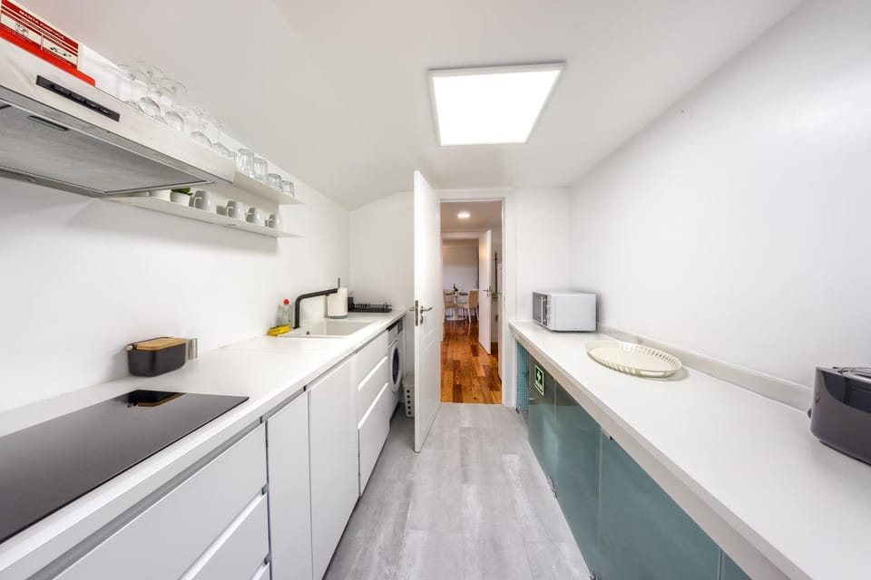 Kitchen or kitchenette, toaster