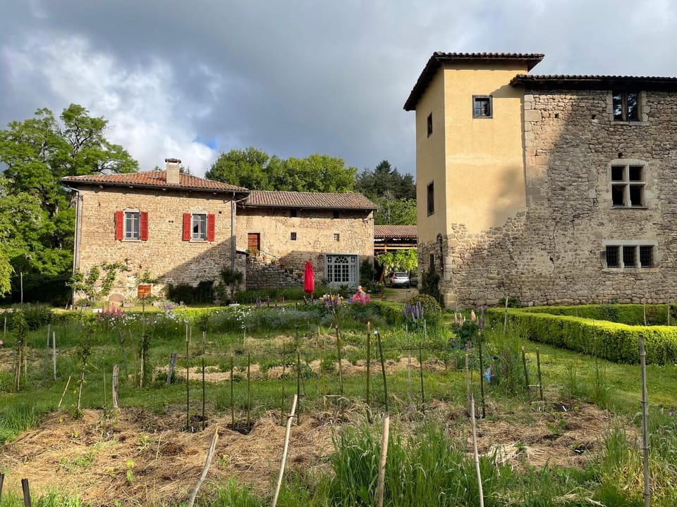 Property building, Garden