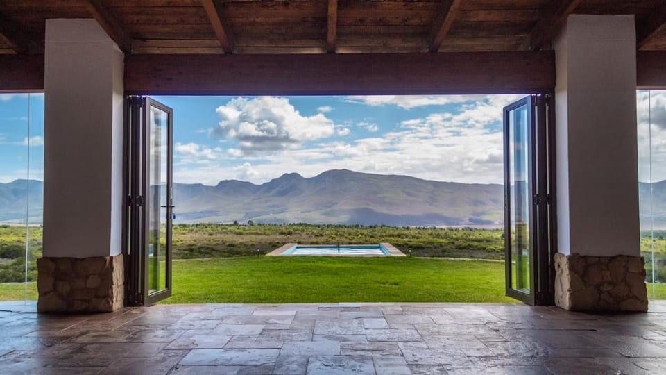 Natural landscape, Mountain view, Pool view, Swimming pool