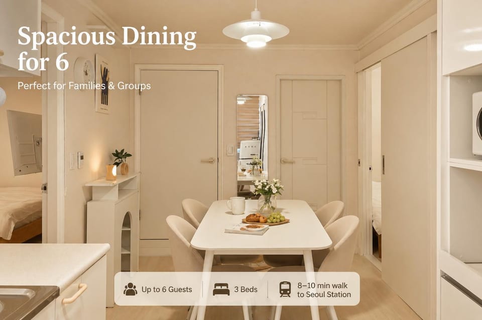 Living room, Dining area