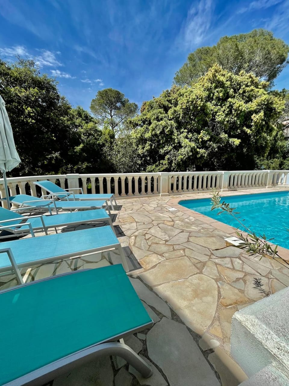 Spring, Day, Pool view, Swimming pool, Swimming pool, sunbed