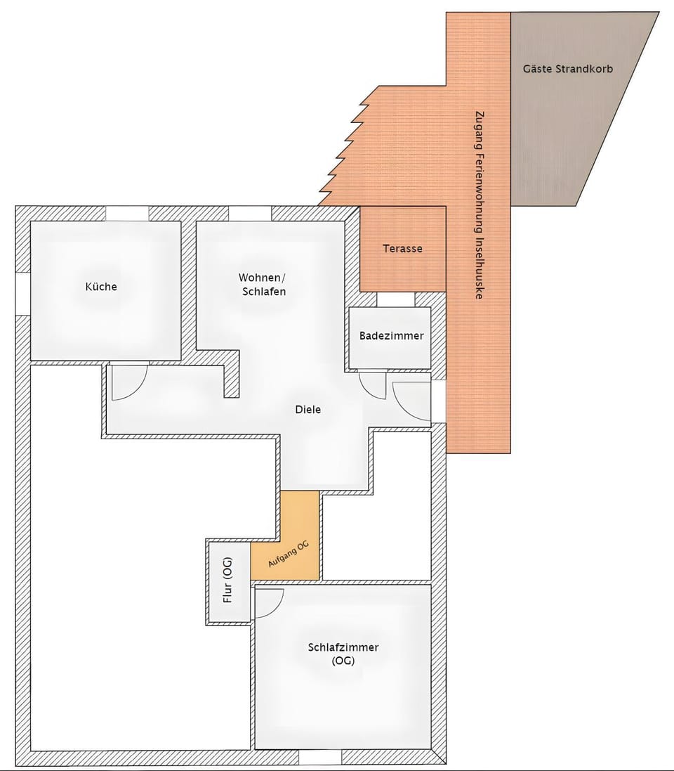 Inselhuuske Fewo I Apartment in Lower Saxony, Germany