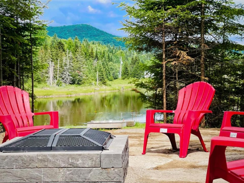 Natural landscape, Lake view, Mountain view