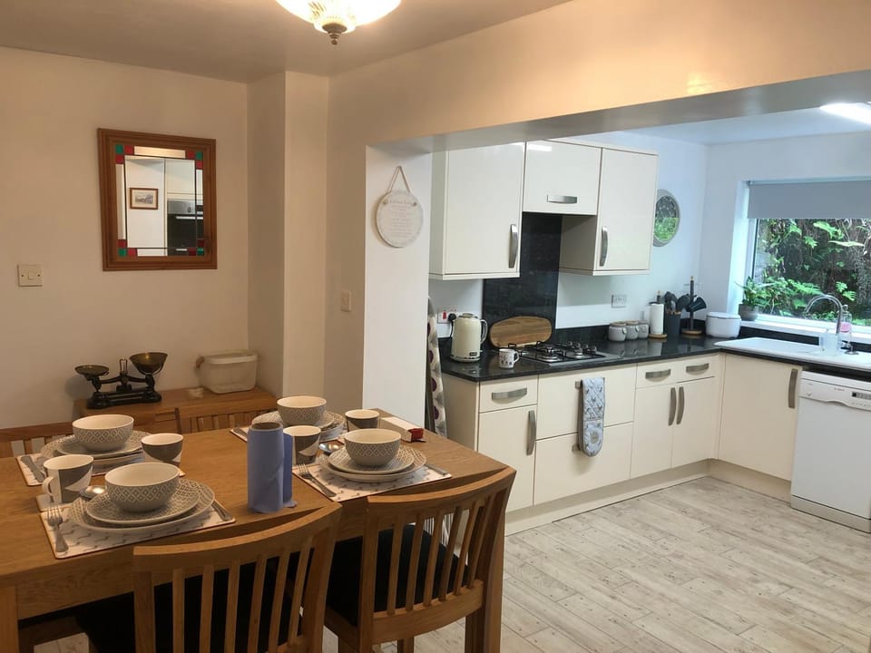 Kitchen or kitchenette, Dining area