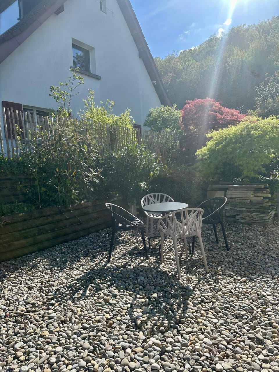 Garden, Dining area, Garden view