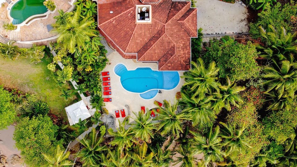 Bird's eye view, Pool view