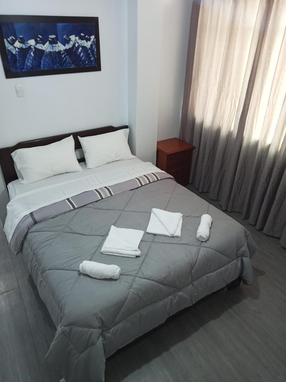 Habitación cama QUEEN 1B Apartment in Callao Region, Peru