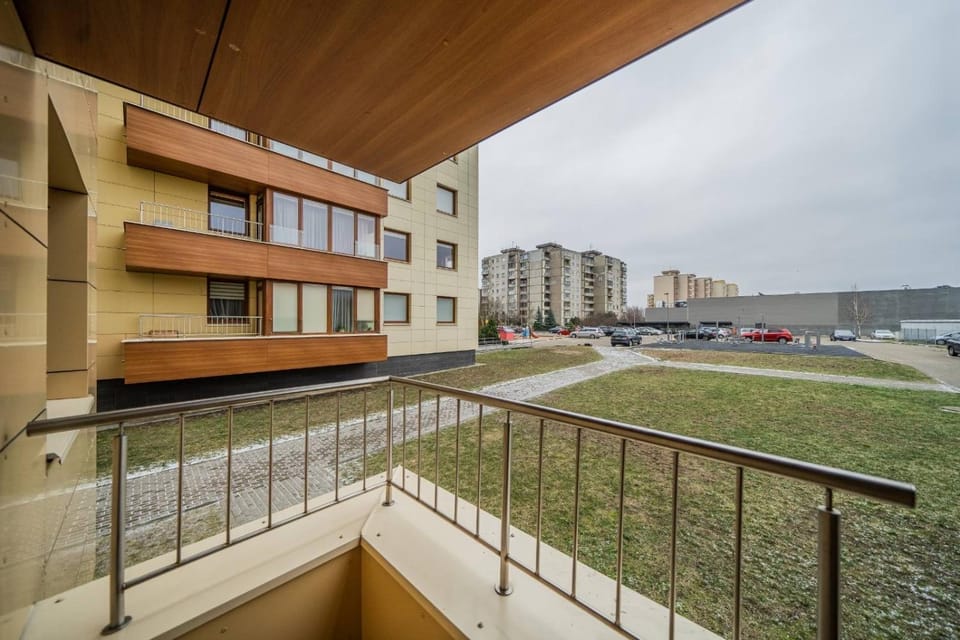 Erdvus triju kambariu butas, naujos statybos name Apartment in Lithuania