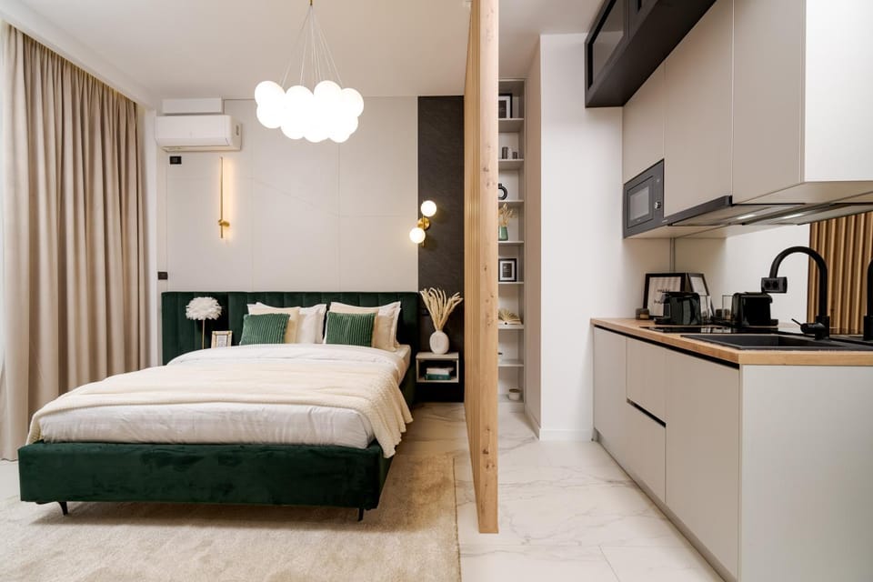 Kitchen or kitchenette, Bedroom, air conditioner