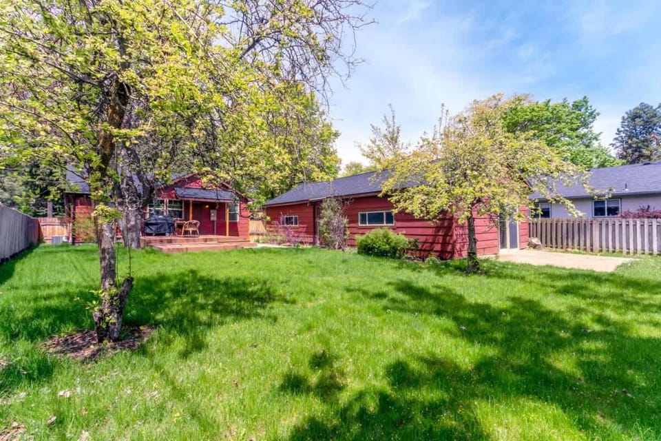 Property building, Spring, Day, Natural landscape, Garden, Garden view