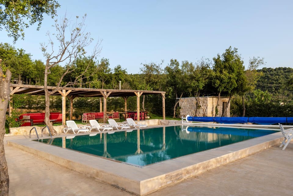 Day, Natural landscape, Balcony/Terrace, Pool view, Swimming pool, Swimming pool, sunbed