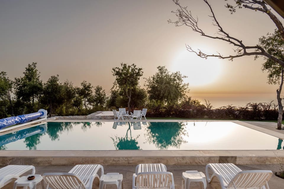 Day, Natural landscape, Pool view, Swimming pool, Sunrise, Sunset, sunbed