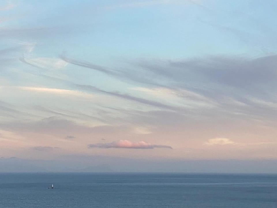 Natural landscape, Sea view, Sunrise, Sunset