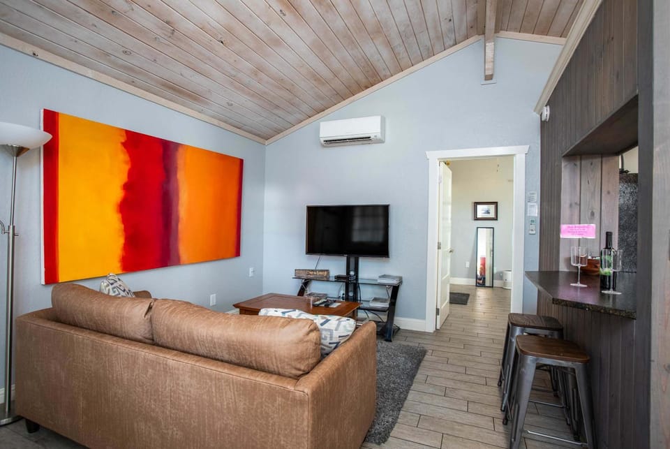 Kitchen Walk-in Shower One block off Main House in Fredericksburg