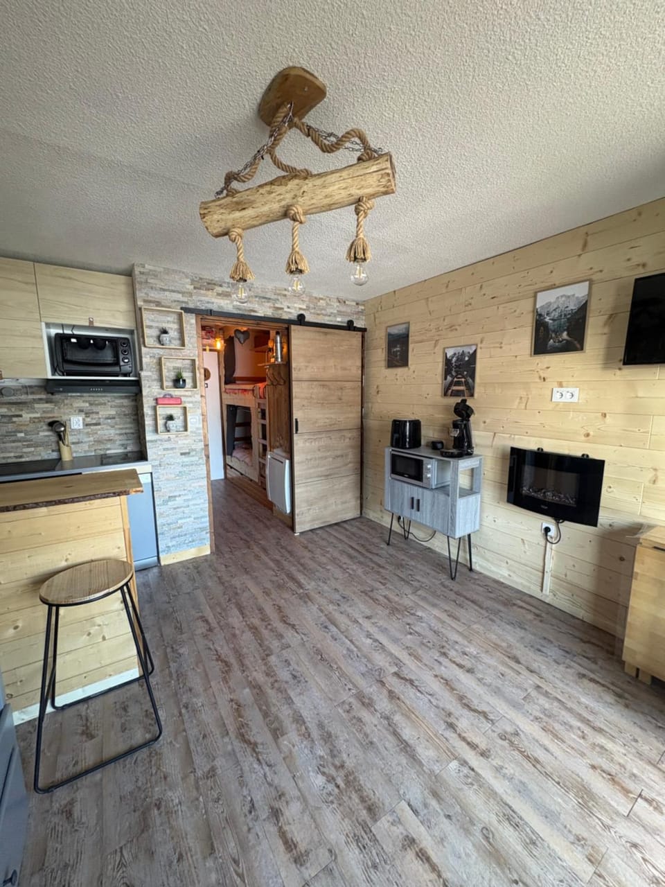 Appartement cosy à la montagne aux pieds des pistes pour 4 personnes et 1 bébé Apartment in Haute-Savoie