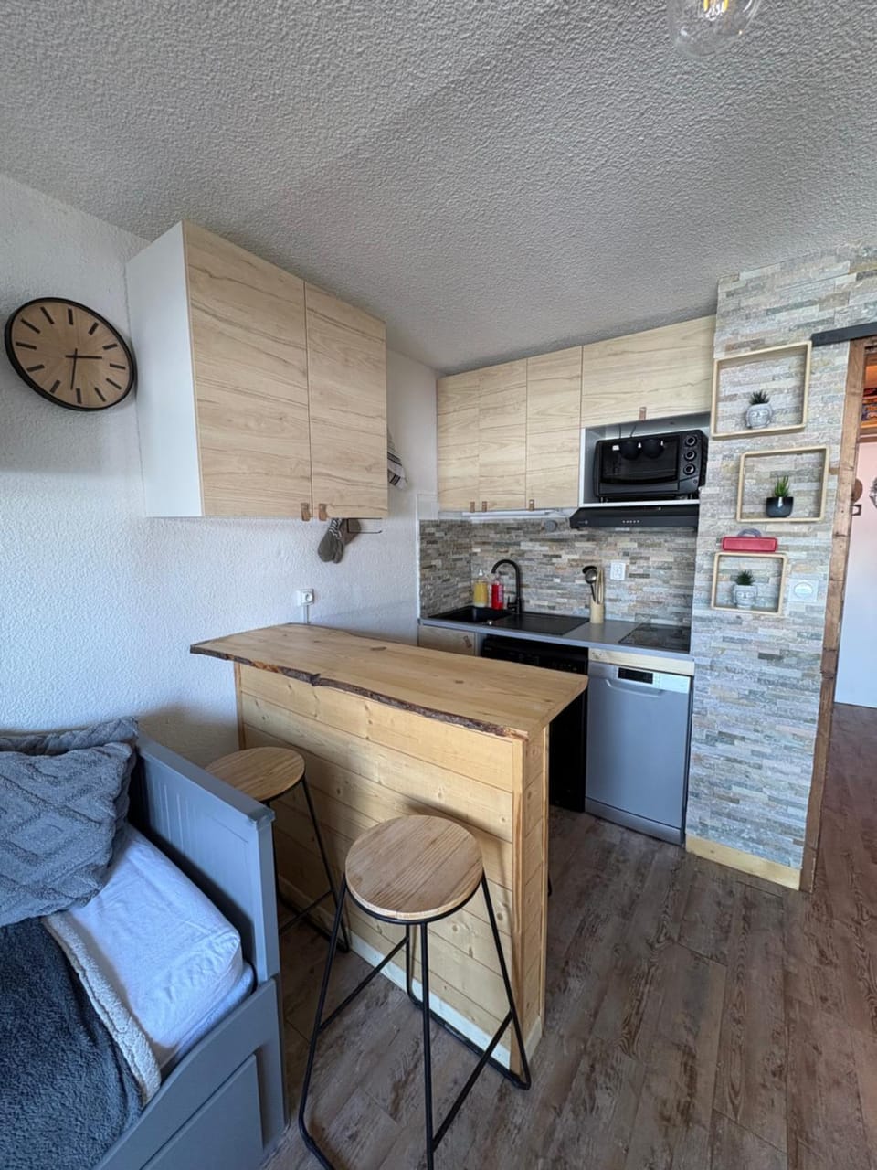 Appartement cosy à la montagne aux pieds des pistes pour 4 personnes et 1 bébé Apartment in Haute-Savoie