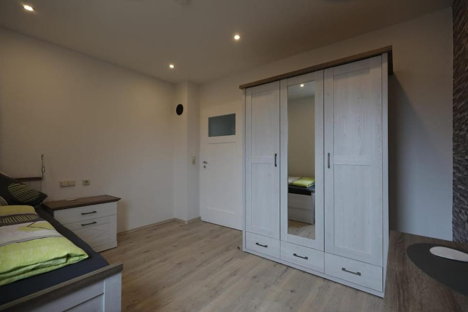 Photo of the whole room, wardrobe