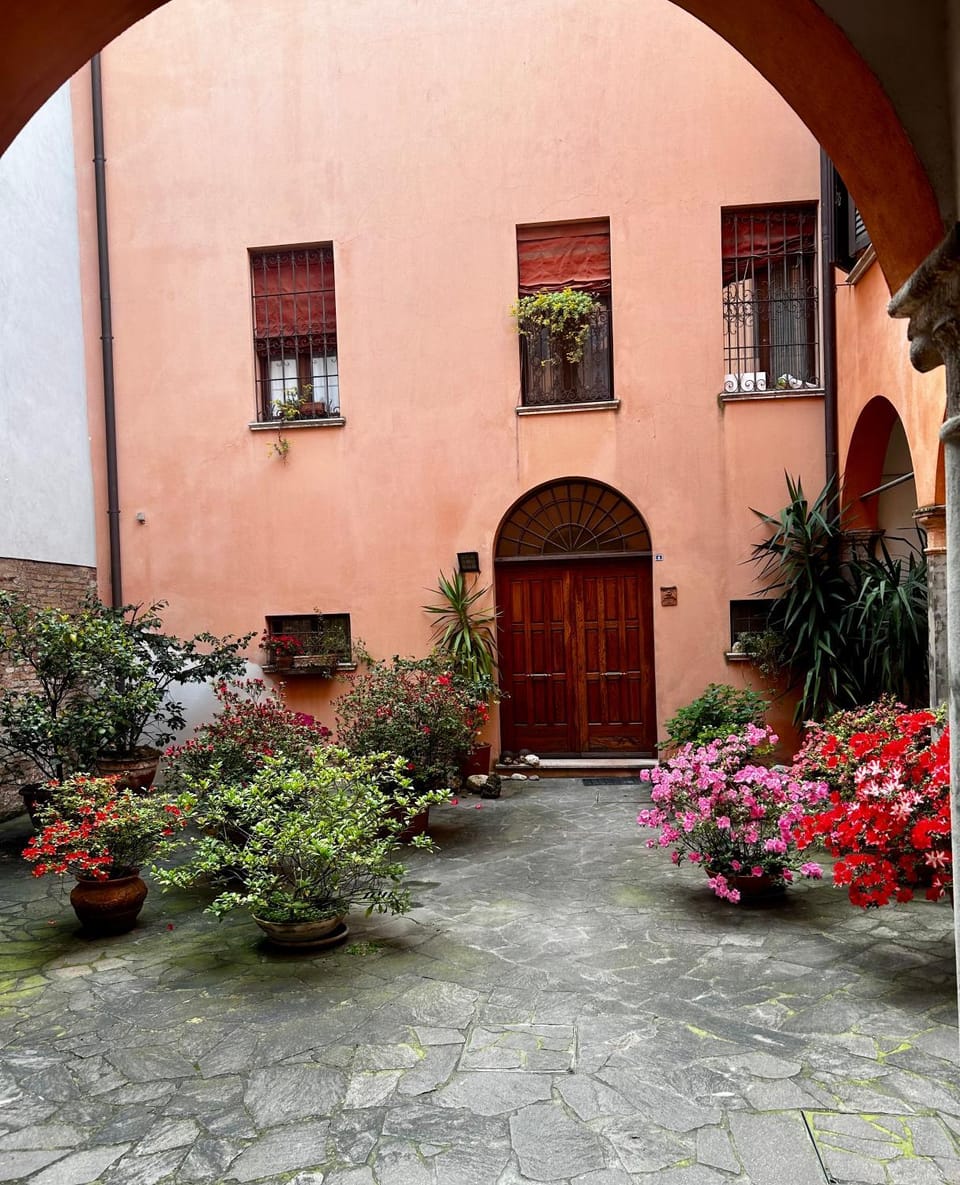 Property building, Garden view