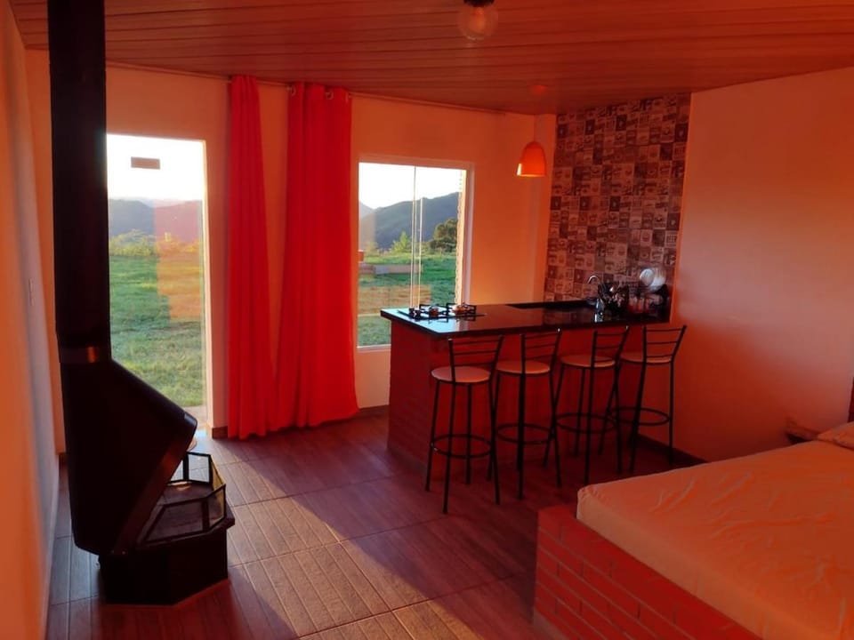 Loft 2 Sítio Cachoeiras do Caledonia Chalet in Nova Friburgo