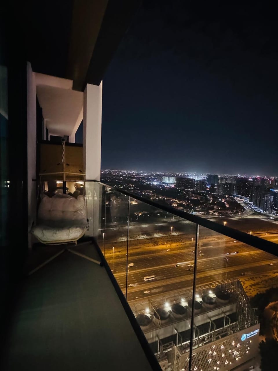 Night, Balcony/Terrace, City view