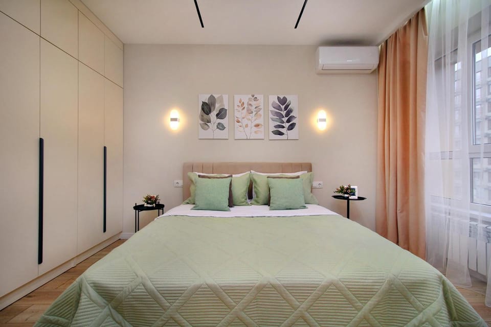 Bedroom, air conditioner