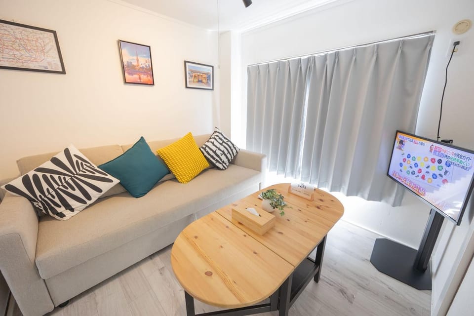 XLH2,2nd-Floor 1LDK , Sleeps 4 , No Elevator ,Easy Access to Shinjuku Apartment hotel in Shinjuku