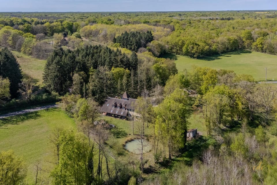 Spring, Natural landscape, Bird's eye view