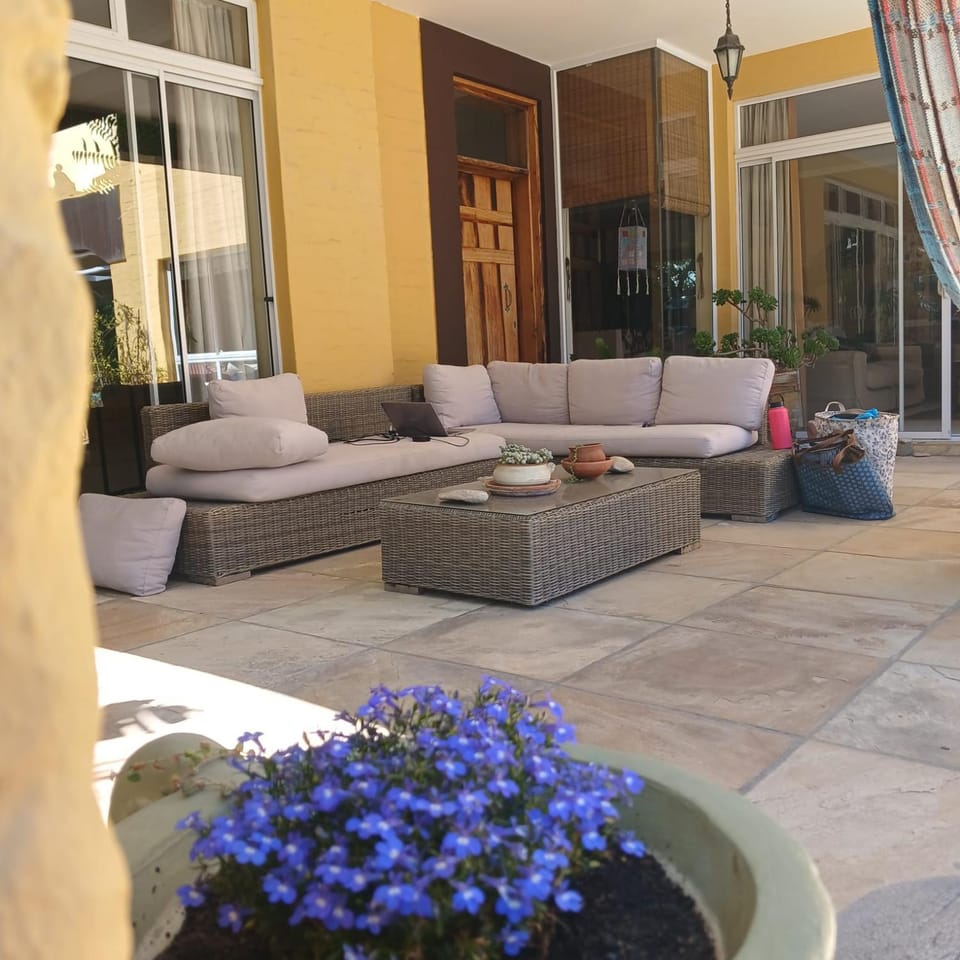 Patio, Garden, Living room, Seating area, Garden view