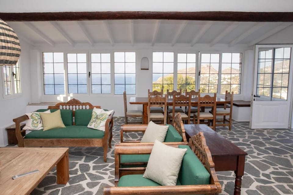 Polyanemos Leros, house with fantastic seaview House in Decentralized Administration of the Aegean