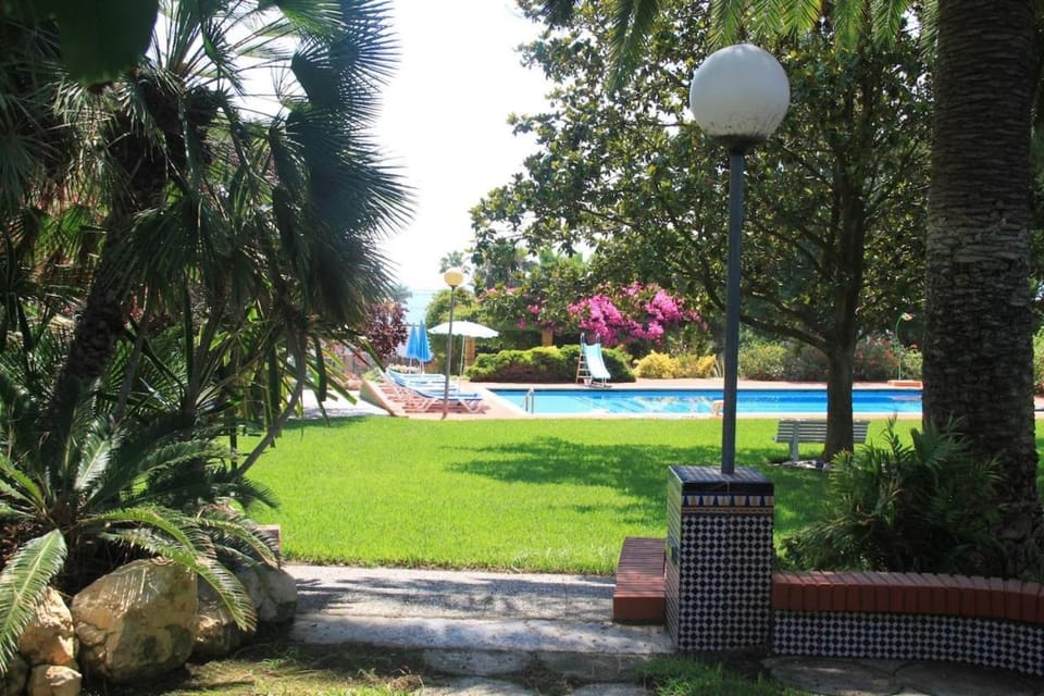 Garden, Pool view, Swimming pool, sunbed