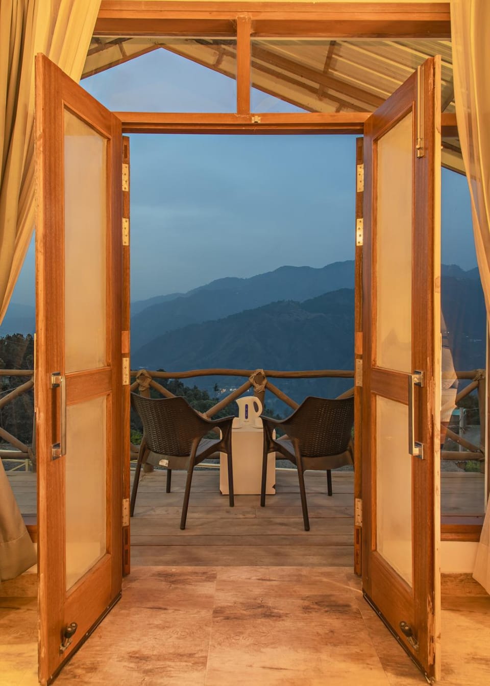 Natural landscape, View (from property/room), Balcony/Terrace, Mountain view