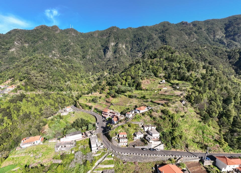 Natural landscape, Bird's eye view, Mountain view