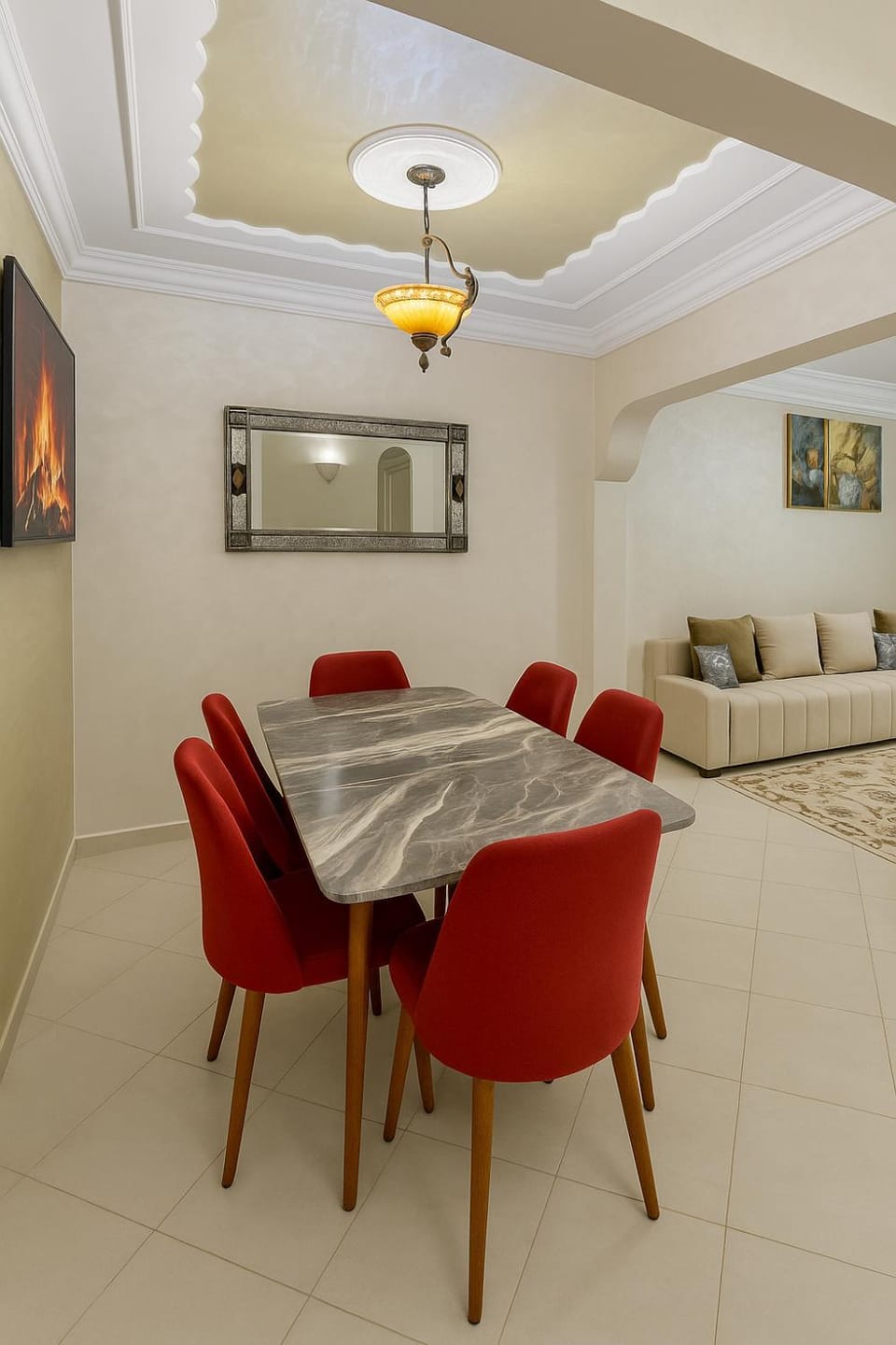 TV and multimedia, Living room, Dining area