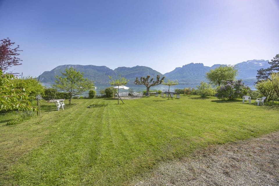 Spring, Natural landscape, Garden, Lake view, Mountain view