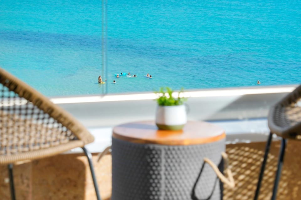 Day, Natural landscape, View (from property/room), Balcony/Terrace, Beach, Sea view