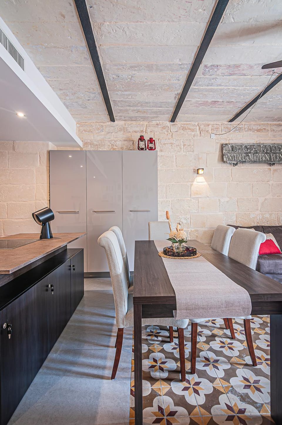 Dining area, Dinner