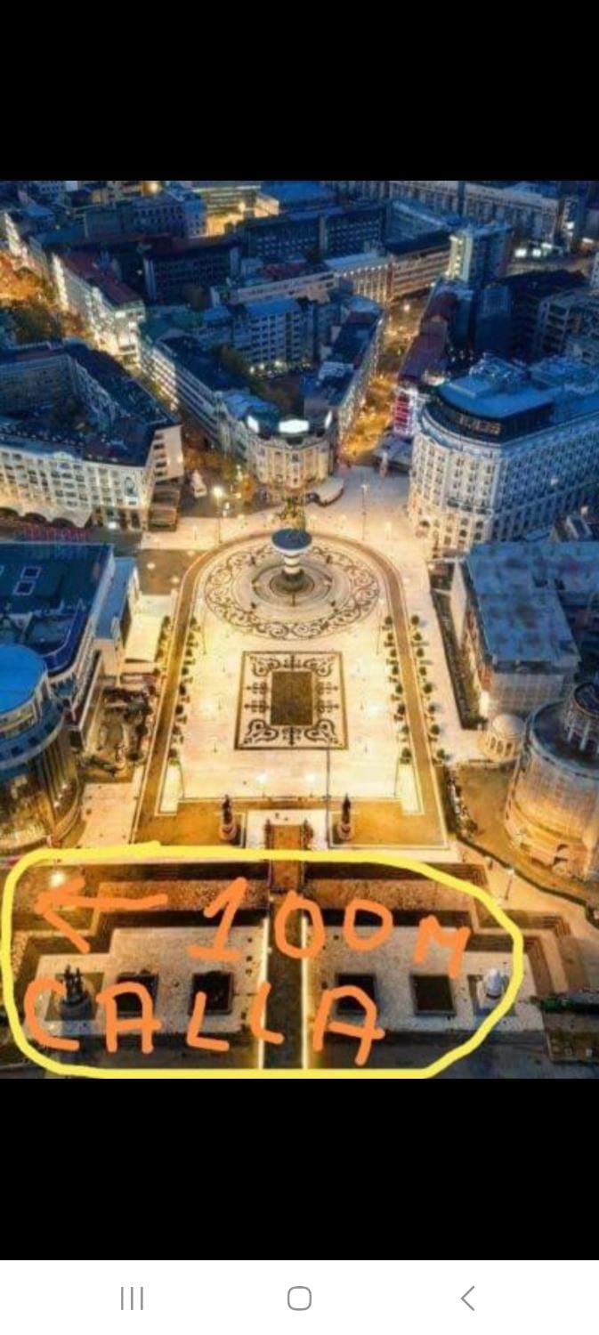 CALLA 3 Apartment-Main Square,in the City Shooping Center - PARKING SLOT WITH SECURITI AND VIDEO CAMERA Apartment in Skopje